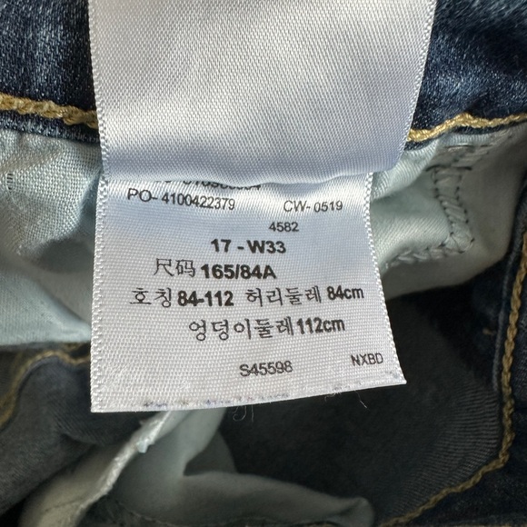 Levi’s Denizen Ultra High Rise Ankle Jegging Sz 17 Juniors - Picture 6 of 10